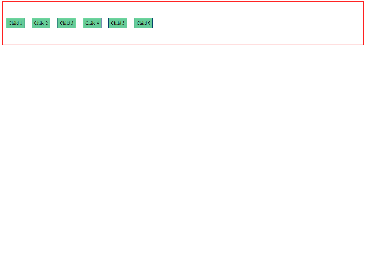result from setting align-items as center
